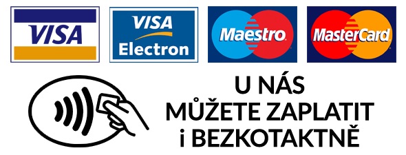 Platba kartou na prodejně Flowersgohome